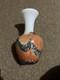 Vintage Pop Art Opaline Florence Glass Vase Carlo Moretti In Italy In The 1970s
