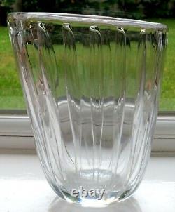 Vintage Retro Large ARIEL Kosta Asymmetrical Glass Vase Vicke Lindstrand