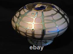 Vintage Stuart Abelman Art Glass Vase 100% Original & Signed By Artist- 3 1/2