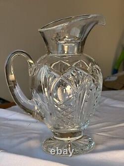 Vintage Waterford Crystal Bunratty Pitcher Romance Of Ireland Collection