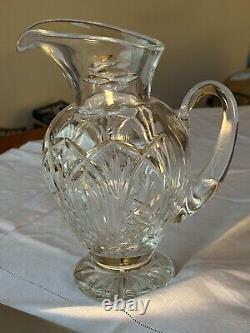 Vintage Waterford Crystal Bunratty Pitcher Romance Of Ireland Collection