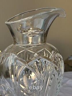 Vintage Waterford Crystal Bunratty Pitcher Romance Of Ireland Collection