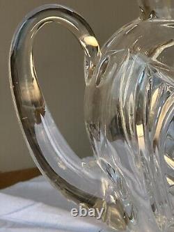 Vintage Waterford Crystal Bunratty Pitcher Romance Of Ireland Collection