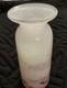 Vtg Art Lead Crystal Glass Granna Vase Sweden Scandinavian Modernist Handmade