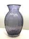 Whitefriars Glass Large 11 Textured Tulip Vase In Lilac (9826) 74 Art Glass