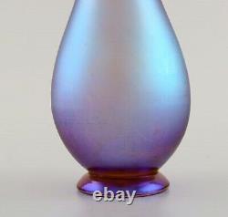 WMF, Germany. Vase in iridescent myra art glass. 1930's