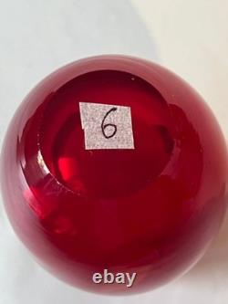 Whitefriars British Glass Collection x6 Bud Teardrop Dimple Oval Tricorn Hambone
