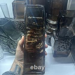 Whitefriars Cinnamon Totem Pole Vase Geoffrey Baxter 9671