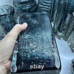 Whitefriars Indigo Bamboo 9669 Glass Vase