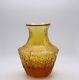 Whitefriars Pattern Number 9832 Textured Pot Belly Vase In Gold Geoffrey Baxter