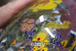 X LARGE 12'' CHRIS HEILMAN Colorful CORAL REEF Art Glass SCULPTURE 15 LBS