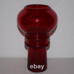 Zbigniew Horbowy design glas Vase 60s Vintage midcentury Modernist artglass