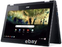 Acer Ordinateur portable 2-en-1 Chromebook R11 C738T-C7KD pliable 11,6 pouces avec 4 Go de RAM et un SSD de 16 Go