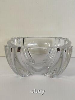 Alfredo Barbini Antique Italien Clair Murano Glass Bowl Old Vintage Modern Vase
