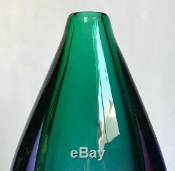 Au Milieu Du Siècle Moderne Murano Seguso Flavio Poli Teardrop Art Glass Vase