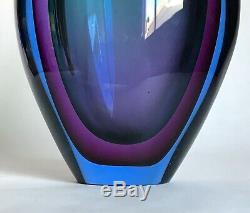 Au Milieu Du Siècle Moderne Murano Seguso Flavio Poli Teardrop Art Glass Vase