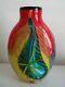 Authentique Vase En Verre De Murano Heavy Oriente Art