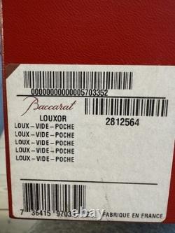 BACCARAT Louxor Vide-poche en cristal 100 % avec coupelle à tout faire
