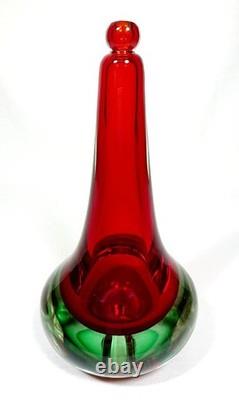 Base de lampe en verre sommerso Murano Cenedese vers les années 1960, vintage MCM
