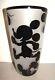 Correia Art En Verre De Sable Sculpté Cameo Verre Disney Mickey Mouse Vase