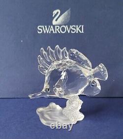 Cristal Swarovski / Poisson-papillon à long nez / 666567 / rare, comme neuf, retiré, en boîte