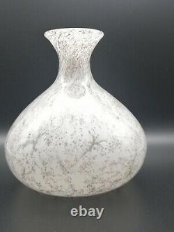 Ercole Barovier Glas Vase Efeso Art Glass, Murano Italie Vers 1968s