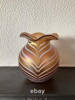 Freiherr Von Poschinger Verre d'art irisé. C. 1970