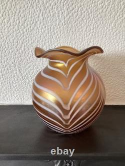 Freiherr Von Poschinger Verre d'art irisé. C. 1970