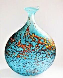 Grand Vase Peter Layton British Studio Art Glass, Lave