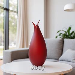 Grand vase en verre artistique de Murano