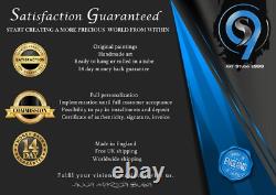 Grande décoration de vase artistique moderne Vase en verre bleu Vase en verre abstrait Décor intérieur