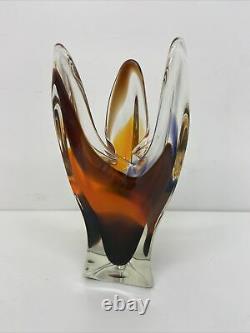 Hineri Iwatsu Kamei Japon Vase En Verre Arc-en-ciel Home Decor B5