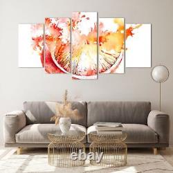 Impression sur verre 160x85cm Image d'art mural Fruits oranges Été Grande décoration œuvre d'art