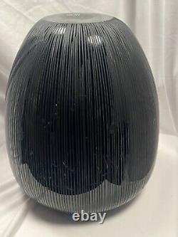 Ivan Baj Murano Vase en verre soufflé signé en édition limitée 91/300 Arcade's