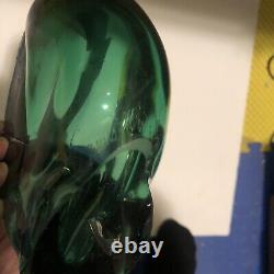 James R. Wilbat Studio Art Glass Vase Col Étroit Signé