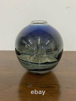 John Lewis Large & Heavy Moon Studio Art Glass 8 Vase