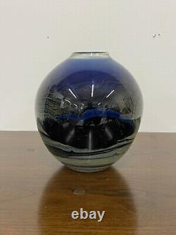 John Lewis Large & Heavy Moon Studio Art Glass 8 Vase