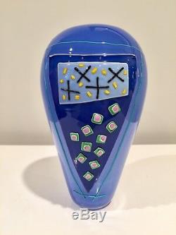 Kliszewski Art Glass Vase Shard Par Bob & Laurie Kliss De Californie