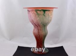Kosta Boda Art Glass Vase de 10 pouces signé par Kjell Engman, état neuf