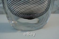 Kosta Boda Purple Art Glass Vase De V. Lindstrand Formé À La Main, 1958-59 Achetez-le Maintenant