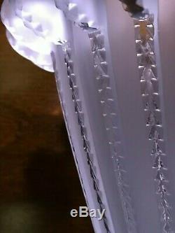 Lalique Royat De Rene Vase En Cristal 2ème Ed Milieu Du Siècle France Art Déco Signée