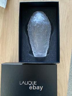 Lalique Violeta Vase Code 1260910 Avec Boîte De Présentation