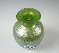 Loetz Austrian Art Glass Vase À Huile De Taille Armoire