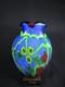 Magnifique Grand Vase En Verre D'art De Style Murano Pour Studio
