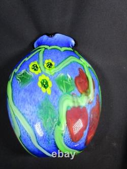 Magnifique grand vase en verre d'art de style Murano pour studio Magnifique grand vase en verre d'art de style Murano pour studio