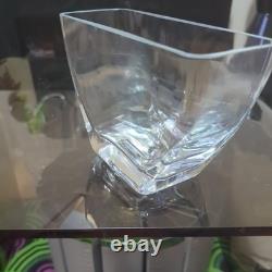 Magnifique vase en verre artistique de Simon Pearce