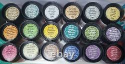 Marabu Textil Glitter Assorti x18 pot de 50ml