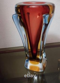 Murano Flavio Poli Vase époustouflant 2900k