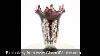 Murano Millefiori Art Glass Vase Fazzoletto