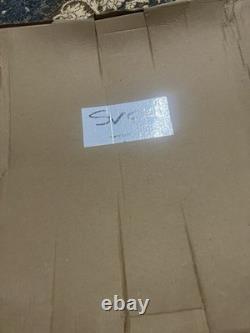 NOUVELLE Assiette en Verre d'Art Svaja de 37 cm Signée Centre de Table Artisanale